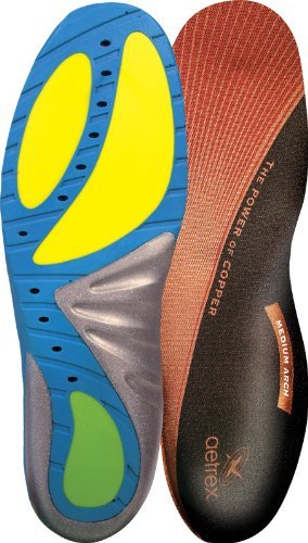 Aetrex Custom Select Series Medium Arch Orthotics Shoe Inserts for Men and Women - Women's 10 by Custom Select Series