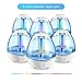 Cool Mist Humidifier - Ultrasonic Humidifiers Air Humidifiers for Bedroom, 1 Gallon Mist Humidifiers with Quiet High Mist Output, Multi Mist Levels, Various Night Lights, ETL Approved, Filter Free