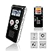 Voice Recorder, Digital Voice Recorder, 8GB Multifunctional Rechargeable Dictaphone, Audio MP3 Music Player with Mini USB Port for Lectures, Meetings, Interview, Speech