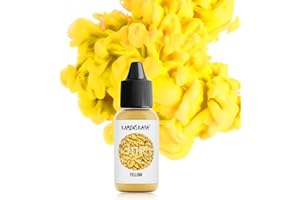 KAMENSKAYA Alcohol Inks for Resin - Yellow Alcohol Ink for Epoxy Resin - 0.51 fl oz (15 ml)