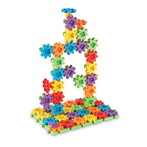 Learning Resources Gears! Gears! Gears! Deluxe Building Set, 100 Pieces Toys & Games, Building Toys, Gear Sets