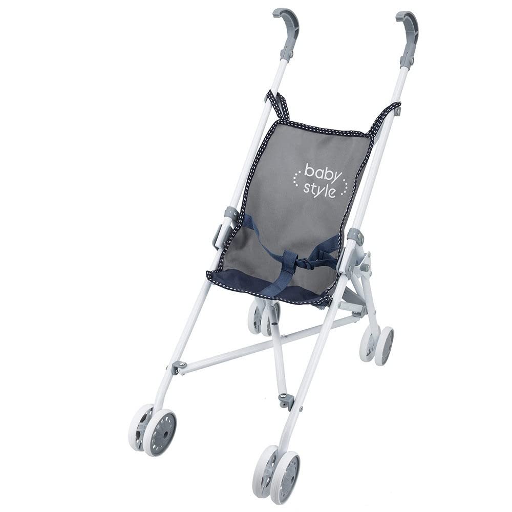 COLORBABY 44923 CBToys Baby Style Folding Doll Chair, Blue, 25x40,5x55,5 cm