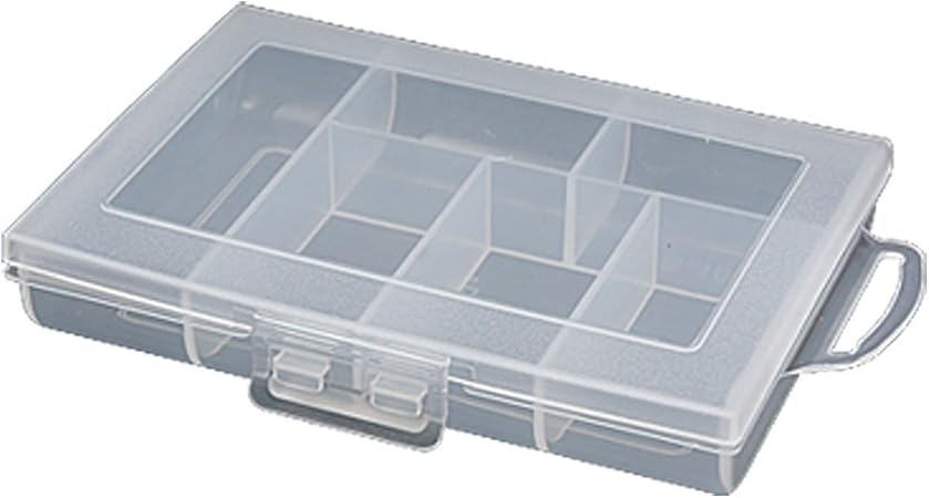 Blanco Translúcido Estuche Plástico Surtido Case Componentes Caja: Amazon.es: Hogar