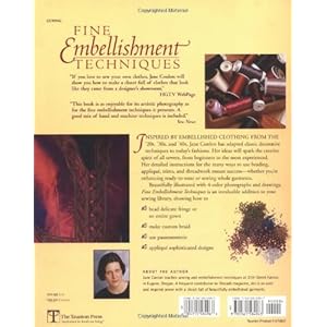 Fine Embellishment Techniques: Classic Details For Today's Clothing