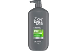 Dove Men + Care Fresh & Clean 2-in-1 Shampoo + Conditioner with caffeine and menthol (950 ml)
