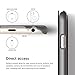 iPhone 6S Case, elago® [Leather Flip][Brown/Metallic Dark Grey] - [Card Slot][Screen Protection][Premium Hybrid Construction] – for iPhone 6/6S