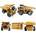 Fistone RC Dumper 6CH 2.4G Mine Truck Automatic Self-Discharging Games Toy Electronic Remote Controlled Vehicle With Alloy Cab LED Lights Engineering Machinery Car Model