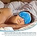 Mediviz Cooling Gel Eye Mask- Reusable Cold Eye Mask for Puffy Eyes, Allergies, Sinuses - Soothes Dark Circles & Aids with Headaches - Comfortable & Easy to Use with Stretchy Band - Blue