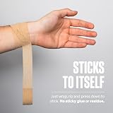 SPORTTAPE Cohesive Finger Tape 2.5cm x 4.5m Beige Self-Adhesive Bandage view 2