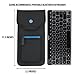 Enhance Bluetooth Keyboard Sleeve Case for Logitech K810, Anker, Apple Magic Keyboard (up to 11.5 inches) with Neoprene Construction, Wireless Mouse Storage & Cable and Charger Pouchthumb 1