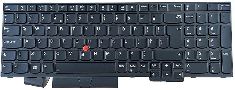 Lenovo Keyboard with Backlight UK Layout
