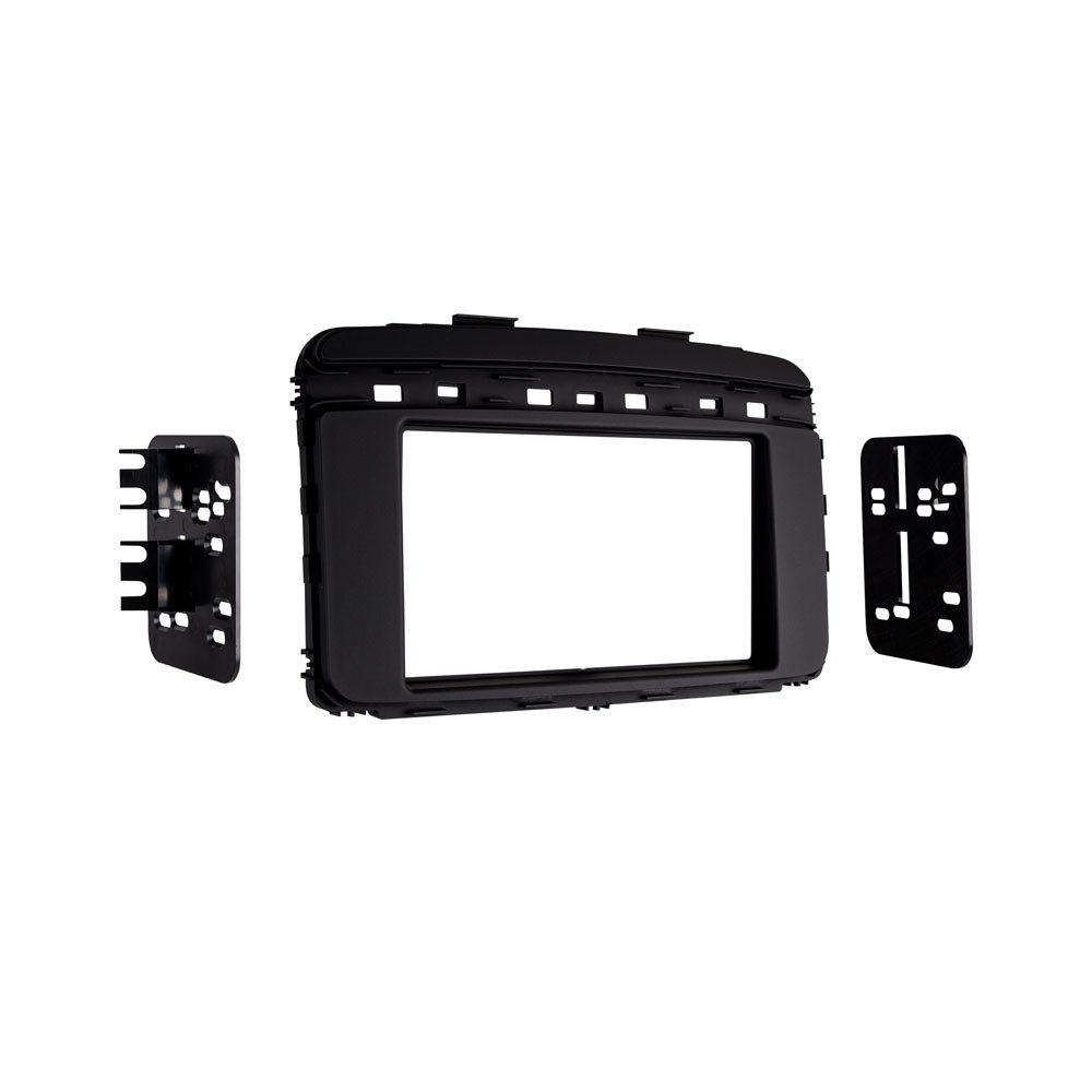 Metra 95-7366B ISO Double DIN Dash Kit for 2016- Kia Sorento (Black)