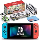 Nintendo Switch (Neon Blue/Red) Bundle with Mario