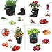 Potato-Grow-Bags,Garden Vegetable Planter with Handles&Access Flap for Vegetables,Tomato,Carrot, Onion,Fruits,Potatoes-Growing-Containers,Ventilated Plants Planting Bag,7 Gallons(10 Pack)thumb 2