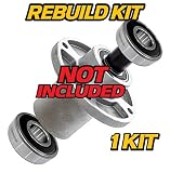 (2 Pack) Hustler 601804 Spindle Rebuild Kit, Sport, Raptor SD, Big Dog R & C Series - HD Switch