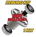 (2 Pack) Hustler 601804 Spindle Rebuild Kit, Sport, Raptor SD, Big Dog R & C Series - HD Switch