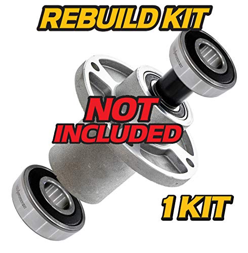 (2 Pack) Hustler 601804 Spindle Rebuild Kit, Sport, Raptor SD, Big Dog R & C Series - HD Switch