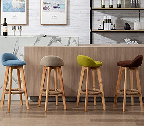 Barhocker Bar Chair Cafe Haushaltsstuhl Log Kitchen Bar Familien Ankleidezimmer The Mall Counter Library/B… – Bild 6