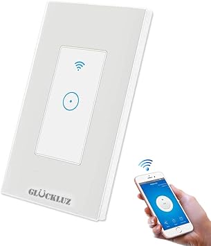 Gluckluz Interruptor Wifi Inteligente De Luz De Pared Smart Switch