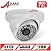ANRAN 1200TVL Security CCTV Home Camera High Resolution 48IR Infrared LEDs Surveillance Waterproof Outdoor Indoor Dome CCTV Camera Day Night Vision