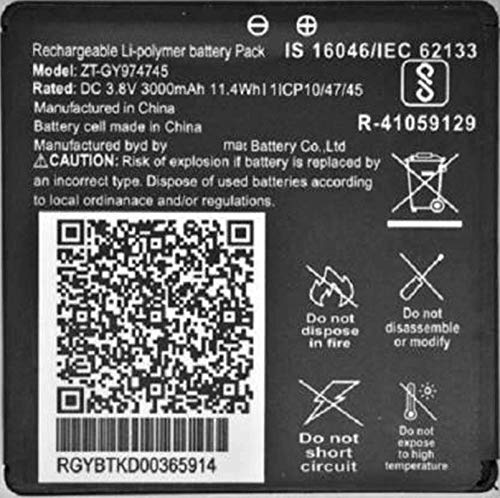 Systene Compatible Battery for Jio FI 6, JMR 1040, JIO WiFi 6, JIO Router 1040, JIO JMR 815 JIO DONGE 6, JIO Router 6 (Z