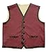 The Warriors Gang Costume Leather Vest Jacket and Bandana (Adult Small/Medium)