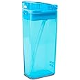 Precidio Design New 2022 Drink in the Box Eco-Friendly Reusable Drink Container, 12oz (Blue) 1012BL