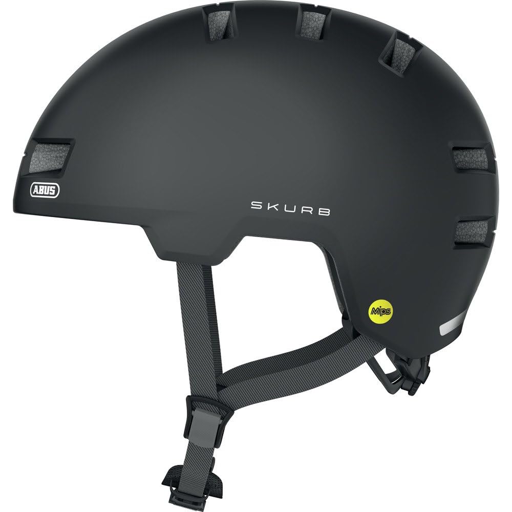 ABUS Skurb MIPS city helmet - bike helmet with additional impact protection - for skating, BMX riding or longboarding
