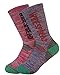 5Pack Women's Multi Performance Cushion Hiking/Outdoor Crew Socks Year Round