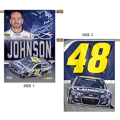NASCAR 2 Sided Vertical Flag
