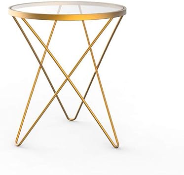 Amazon De L Life Tische Beistelltische Kleine Draht Beistelltisch Metall Kaffee Ende Beistelltisch