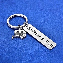 JZSTA Shitter's Full Camper Keychain Redneck