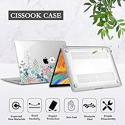 CISSOOK Compatible with MacBook Air 13 inch Case