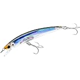 Yo-Zuri Crystal 3D (F) 90Mm 3-1/2" Minnow, Real Mullet
