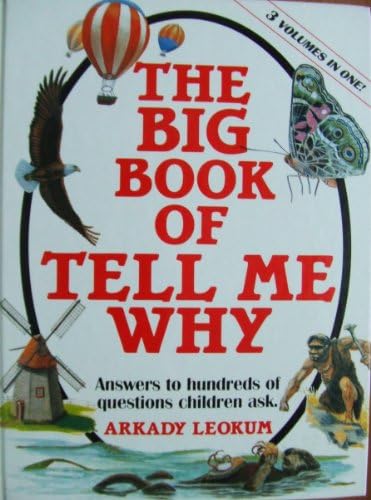 激レア 1989 48cmX36cm AW Big Book 5冊完揃 The Big Book of Tell Me Why: Answers to Hundred of Questions