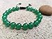 Bracelets,Green jade stone bracelets,It is fashionable for both men and women,Use as a gift.