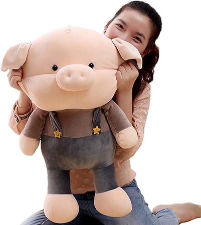 Amazon 亥年 ぬいぐるみ 豚 人形 特大 ぶた かわいい 大きい 動物 抱き枕 赤ちゃん 女の子 男の子 子供 大人 贈り物 もちもち おしゃれ ふわふわ 洗える 新年 正月 干支 お祝い 飾り 19 縁起物 店 プレゼント