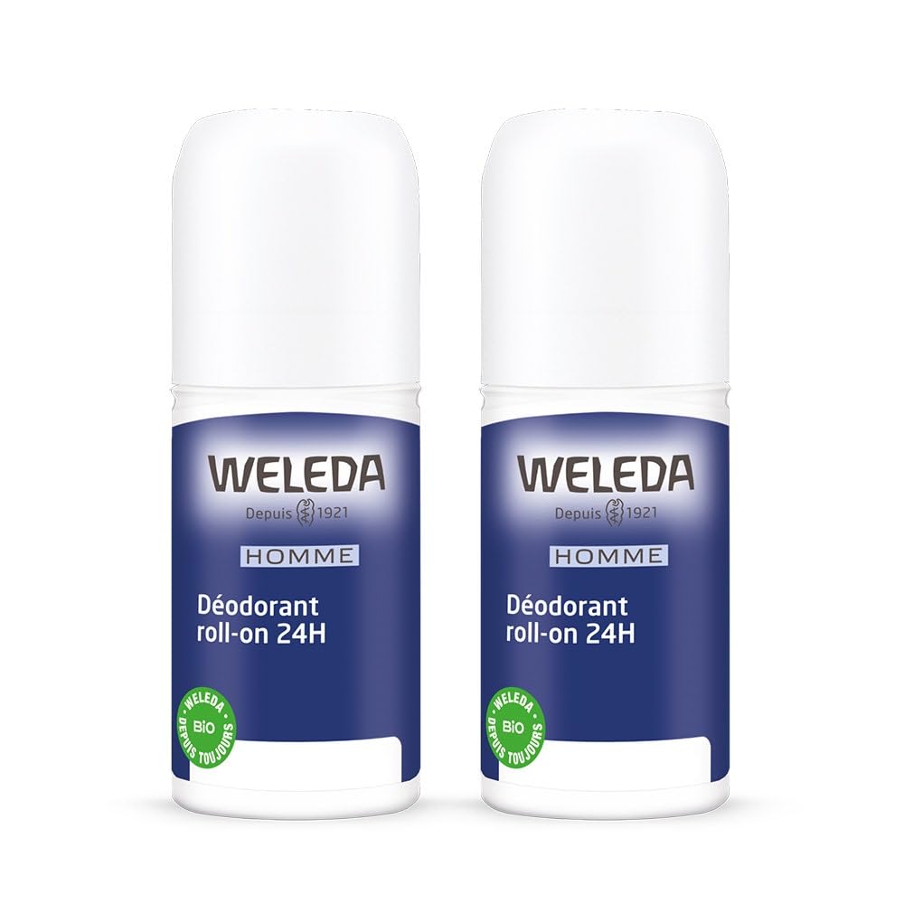 Weleda Men Deodorant Roll-on 24H 2 x 50ml