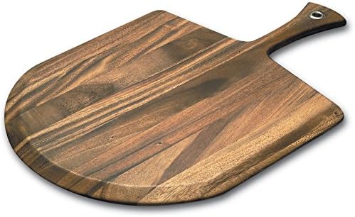 Ironwood Gourmet Acacia Wood Pizza Peel/Paddle/Lifter Oven Loaf Pie Remover New