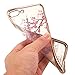 iPhone 8 Plus Case, iPhone 7 Plus Case, LONTECT Eiffel Tower Floral Clear Design Pattern Printing Soft TPU Gel Slim Back Protective Case Scratch Resistant for Apple iPhone 8 Plus/iPhone 7 Plus