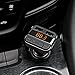 Perbeat Car Bluetooth FM transmitter for iPhone/Android with MP3 Music controls. Dual USB Charging ports. Supports USB/Micro SD card. Hands Free Remote control BT10 Black