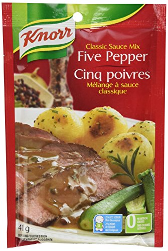 UPC 638037090611, 3x41 g Knorr Five Pepper Classic Sauce Mix