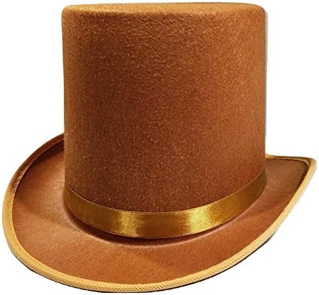 brown top hat
