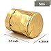 Pencil Pen Cup Holder for Desk Organizer Pencil Cup Stationary Storage Bin for Desk Table Office School Home Children Small ECO Washable Kraft Paper Gold