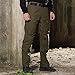 FREE SOLDIER Outdoor Men Teflon Scratch-Resistant Pants Four Seasons Hiking Climbing Tactical Trousers(Dark Green Color 34W x 30L)