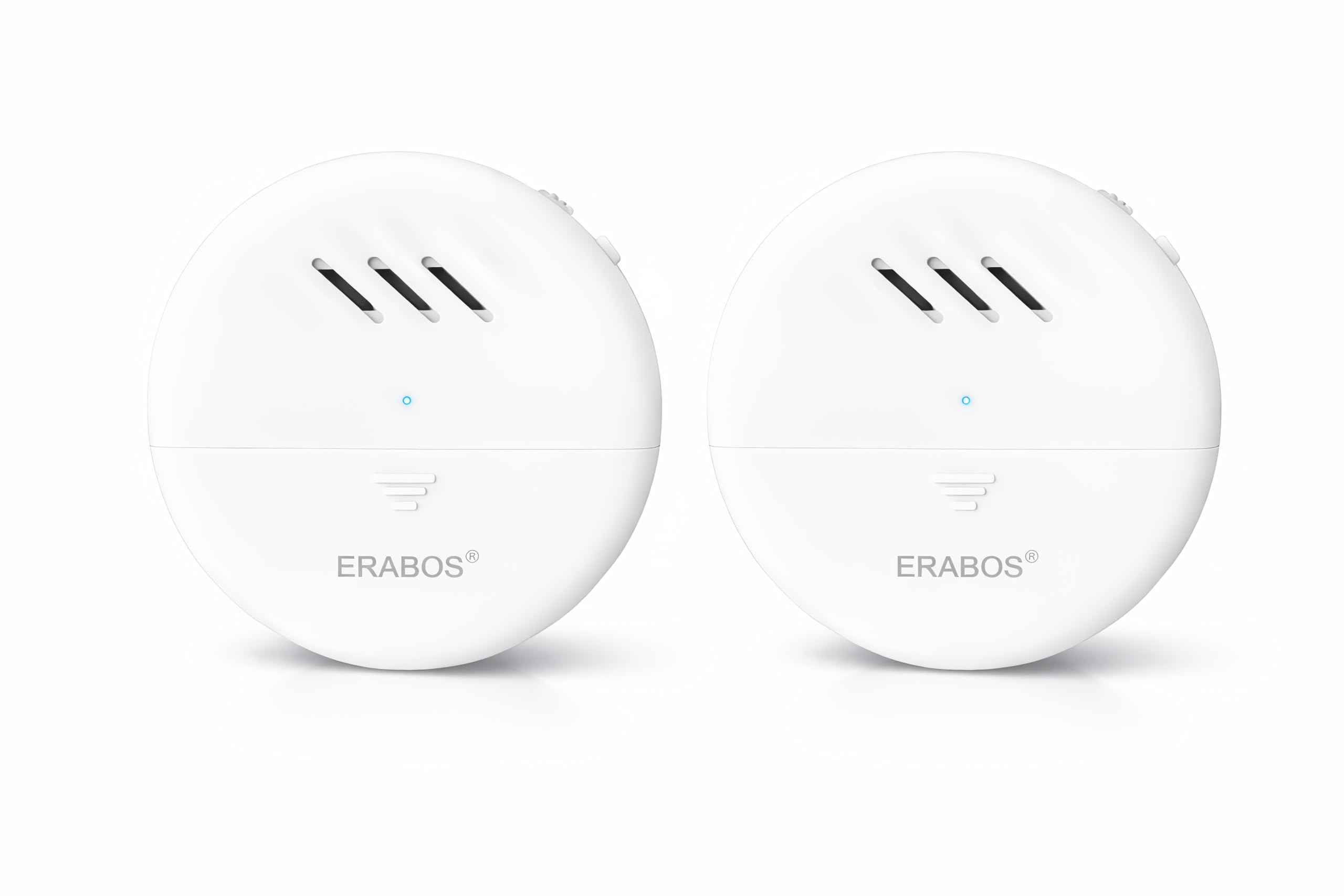 ERABOS GX100 Premium Glass Break Alarm | Security Brand Founded by Police Officers | No More False Alarm | Professional Glass Break Detector | Burglary Protection with Window Alarm