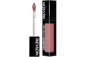 Revlon ColorStay Satin Ink Liquid Lipstick, Longwear Rich Lip Colors, Formulated with Black Currant Seed Oil, 007 Partner in Crime, 0.17 fl oz