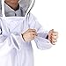 DGCUS Professional Cotton Full Body Beekeeping Suit with Self Supporting Veil Hood(For Person No Taller than 5' 9