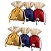 Lilith li Double Layer Korean Version Design Drawstring Bag Jewelry Pouch Coin Bags : 6 pcs/Set(HB)