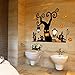 Looching Large Halloween Night Letter Horrific Pumpkins Ghost Tree Vinyl Wall Stickers Wonderful Decoration For Kids Rooms Living Room Nursery Window Halloween Party